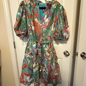 Vince Camuto Multicolor Patterned Dress